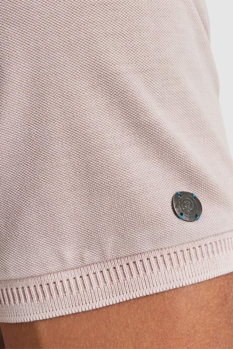 Cast Iron short sleeve polo cotton gd pique